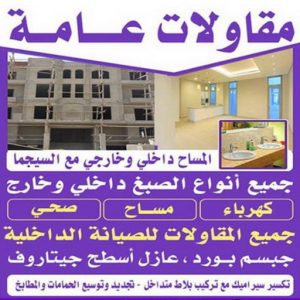 مقاولات عامة