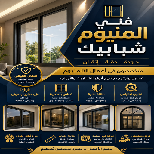 فني المنيوم شبابيك  – فني شتر شبابيك – اشرف باكستاني📞66448398 - شتر شبابيك  – معلم المنيوم شبابيك – تركيب شباك المنيوم - تركيب شتر شباك