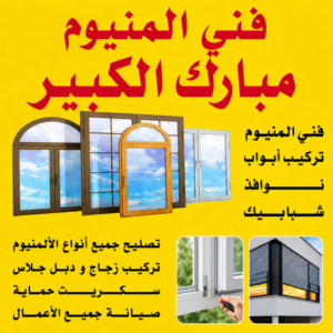 فني المنيوم مبارك الكبير