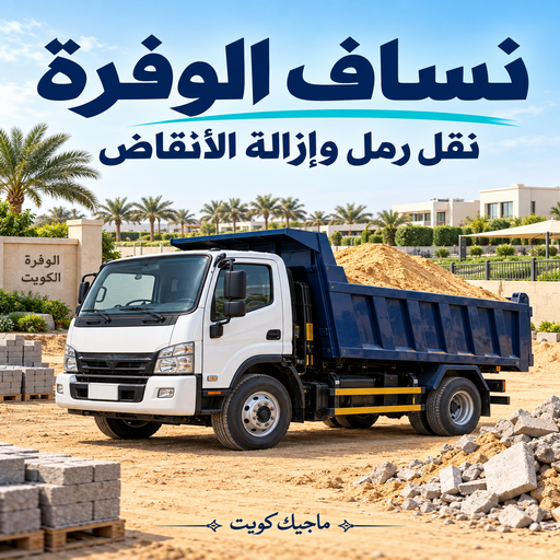 نساف الوفرة - يعقوب📞50639166 – ازالة انقاض الوفرة – رمل مغسول الوفرة – نساف رمل الوفرة – انقاض بناء الوفرة – نقل انقاض الوفرة – تحميل انقاض الوفرة